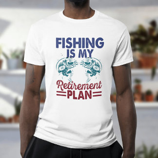 "Vist mijn pensioenplan T-shirt