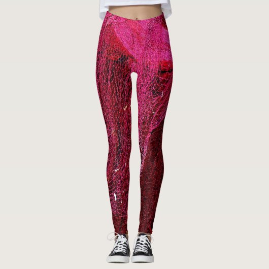 Vist netto leggings. leggings (Voorkant)