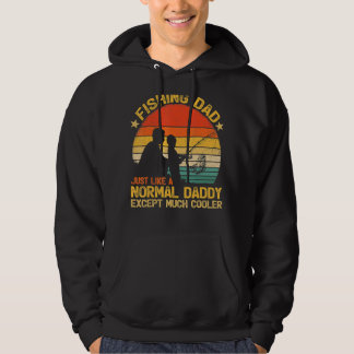 Vist papa net als een normale papa. Hoodie