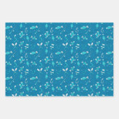 Vist Patroon Inpakpapier Vel (Voorkant 2)