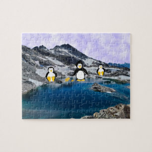 Vist Penguins Jigzaag Puzzle Legpuzzel