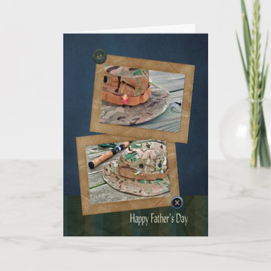 Vist Petten voor Vaderdag Kaart (Voorkant)