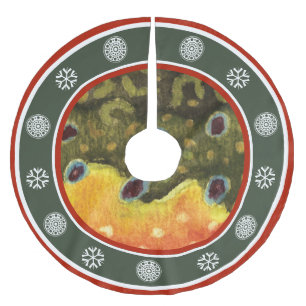 Vist Regels en Wintersnowflake Kerstboom Rok