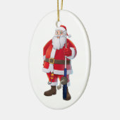 ***VIST SANTA*** CHRISTMAS ORNAMENT (Links)