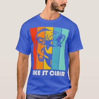 Vist St Clair Michigan Fish T-shirt