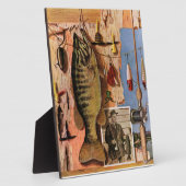 Vist stille levens door John Atherton Fotoplaat (Zijkant)