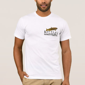 Vist T-shirt voor de zalmvisserij