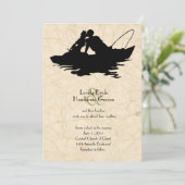 Vist uitnodiging tot weduwschap (Staand voorkant)