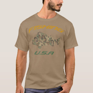 Vist V.S., Camoue Fish Item 1056 T-shirt