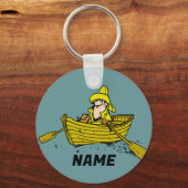 Vist, voeg naam of tekstsleutelhanger toe sleutelhanger (Voorkant)