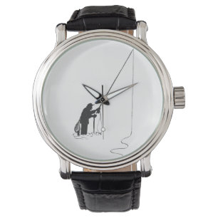 Vist volgen horloge