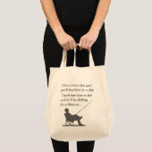 Vist voor een leven lang tote bag (Voorkant (product))