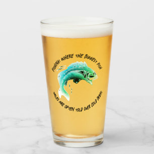 Vist: Waar de grootste... - Vissen Beer Glas
