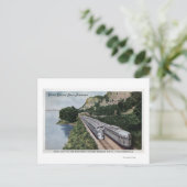 Vista Dome Twin Zephers Railroad Briefkaart (Staand voorkant)