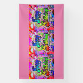 Vista Express Bonne Bannière d'anniversaire (Verticale)