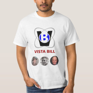 Vista-rekening met alles t-shirt