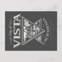 VISTA - SAN DIEGO CALIFORNIË BRIEFKAART