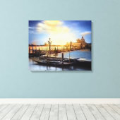 Vista Serena de Veneza Canvas Afdruk (Insitu (Houten vloer))