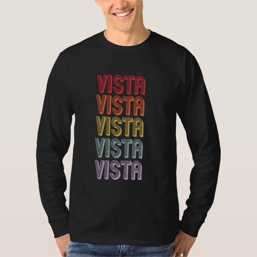 Vista T-shirt (Voorkant)