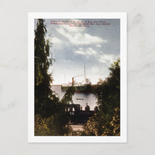 Vista vanuit Pere Marquette Railway Park, Petoskey Briefkaart