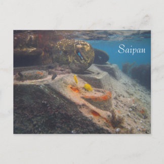 vistank, saipan briefkaart