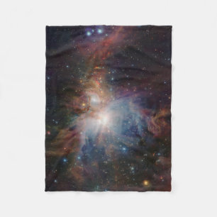 VISTA's infrarooduitzicht van de Orion Nebula Fleece Deken
