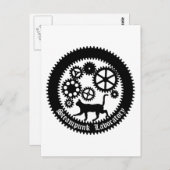 Vistuig Briefkaart (Voorkant / Achterkant)