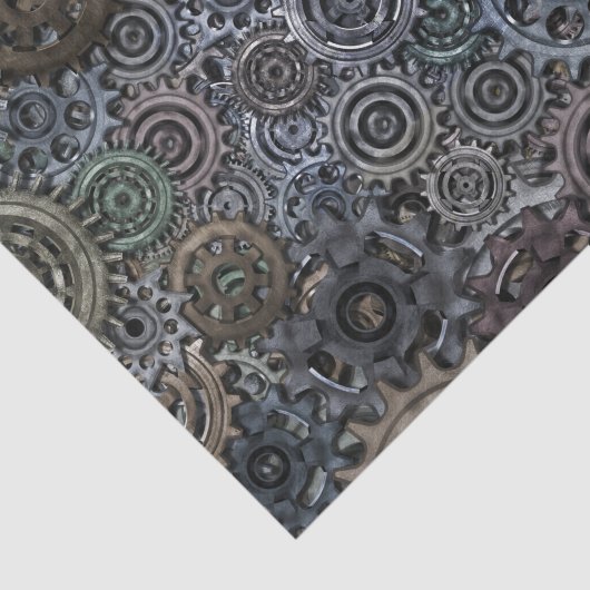 Vistuig Tissuepapier (Detail)