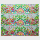 Vistuin Cadeaupapier (Vlak)