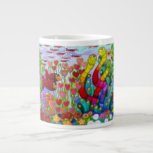 Vistuin Extra Grote Beker (Voorkant)