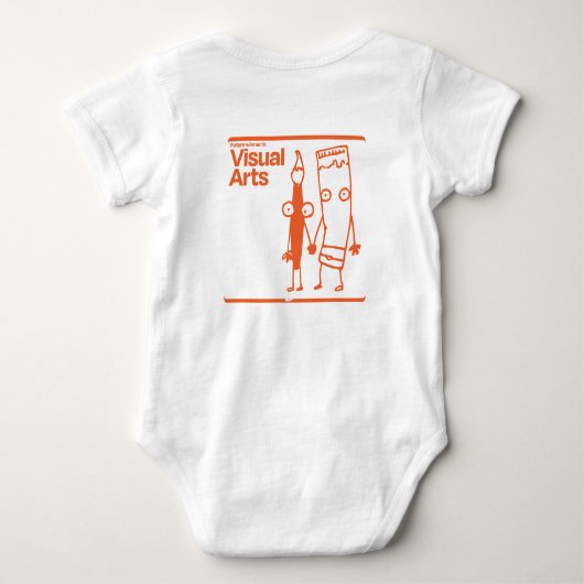 Visual Arts Creeper Romper (Achterkant)