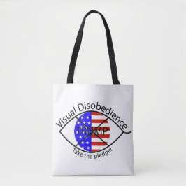 Visual Disobedience canvas tas