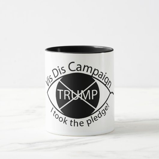 Visual Disobedience Two-Tone Coffee Mok (Midden)