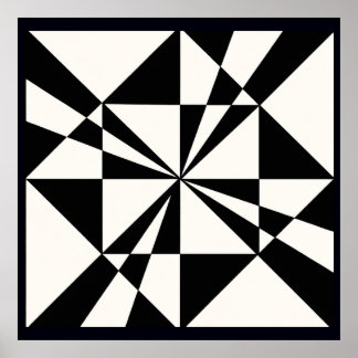 Visual Pull | Modern Stretched Canvas Print