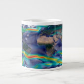 Visualisatie van de wereldenwind. extra grote beker (Voorkant)