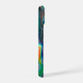 Visualisatie van de wereldenwind. iPhone 15 hoesje (Rechterkant)