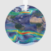 Visualisatie van de wereldenwind. ornament (achterkant)
