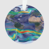 Visualisatie van de wereldenwind. ornament (voorkant)
