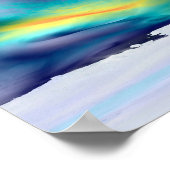 Visualisatie van de wereldenwind. poster (Hoek)