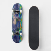Visualisatie van de wereldenwind. skateboard (Voorkant)