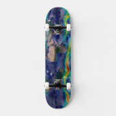 Visualisatie van de wereldenwind. skateboard (Voorkant)