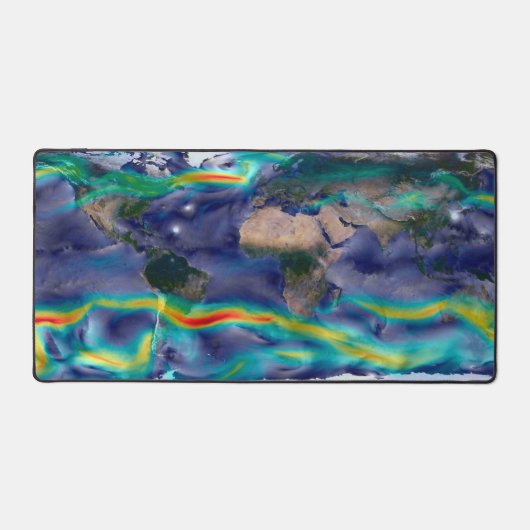 Visualisation Des Vents Mondiaux. (Recto)