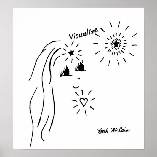 'Visualize' Poster (Voorkant)