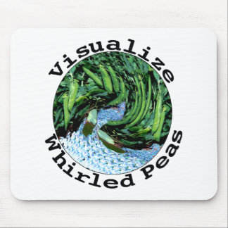 Visualize Whirled Peas Mousepad Muismat