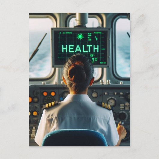 Visualizing HEALTH Get Well Card Briefkaart (Voorkant)