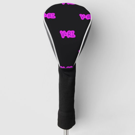 Visueel beroep golfheadcover (Voorkant)