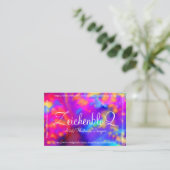 Visuele artiest visitekaartje (Staand voorkant)