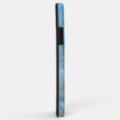 Visuele Blauw Case-Mate iPhone Case (Achterkant/rechts)