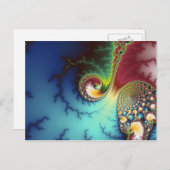 Visuele cortex briefkaart (Voorkant / Achterkant)