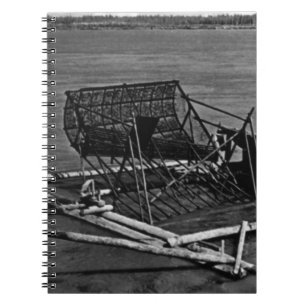 visvanger Alaska Yukon 1970 Notitieboek